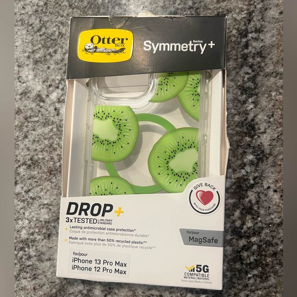 OtterBox Symmetry+ series for iPhone 13/13 Pro/13 Pro Max Blue/Pink